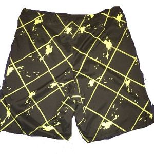 Black And Green Joe Boxer Mens Swim Shorts (Size 3